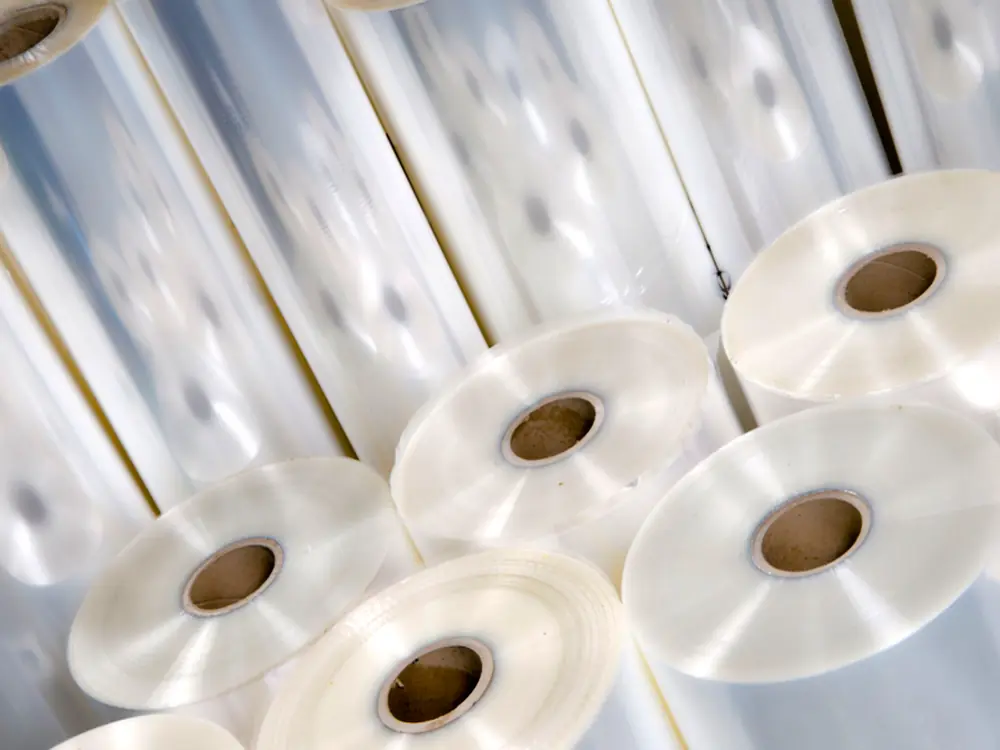 Rollos de película stretch listos para envío